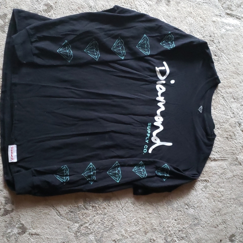 Diamond Supply Co. Long Sleeve Shirt Large
